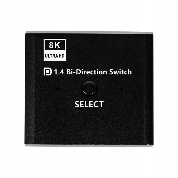 SWITCH DISPLAYPORT 2x1 SPLITTER 1x2 SPLITTER SWITCH 4K 240HZ 144HZ
