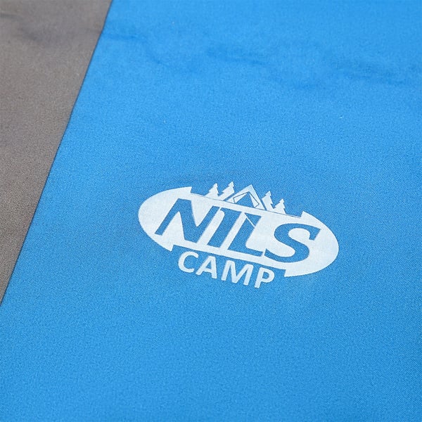 NC4340 sinisen-harmaa itsetuplaava patja Nils Camp