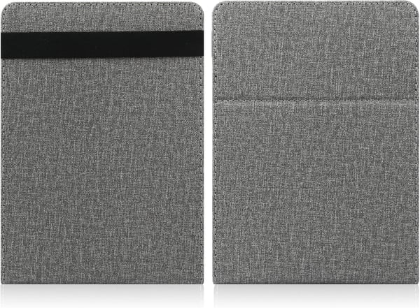 Kindle Paperwhite 5 / 5 SE 6.8" 2021 pystysuuntainen harmaa e-kirjanlukulaite -kotelo