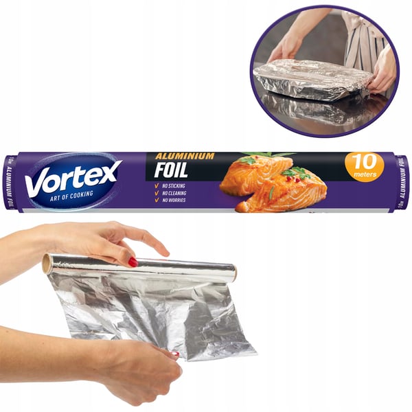Vortex aluminiumsfolie standard 10 m