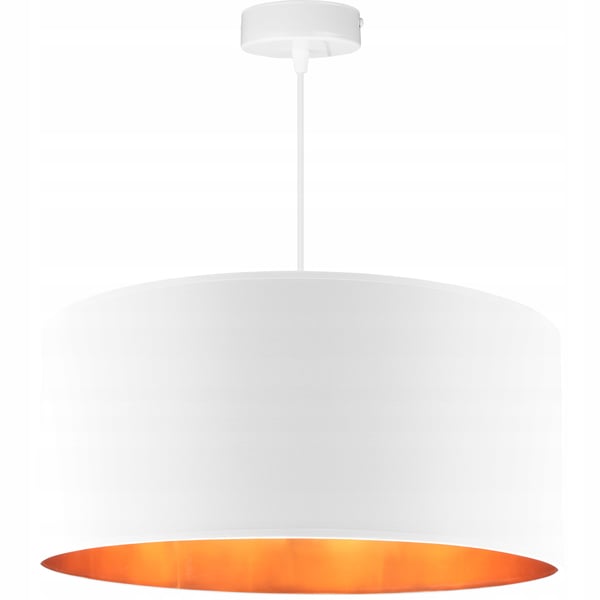 LOFTSLAMPE MED GYLDET LED-SKÆRM