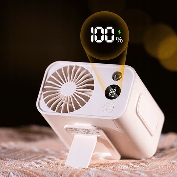 Mini blæser med klemme til bukser under trøje trådløs USB