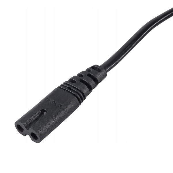 Akyga AK-RD-02A kannettavan tietokoneen virtajohto 2-nastainen kahdeksan IEC C7 CEE 7/16 3m EU-pistoke