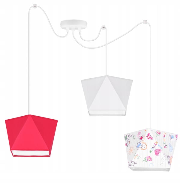 LOFT BARNTAKLAMPA, SPIDER LAMPSHADE