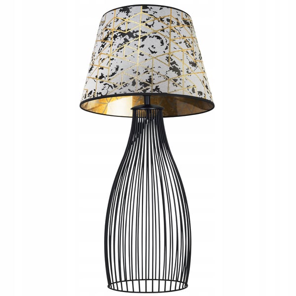 NAT LAMPE RØR LAMPESKÆRM KEGLE MØNSTER