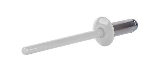 Åbne aluminiumnitter 4x10mm RAL 9010