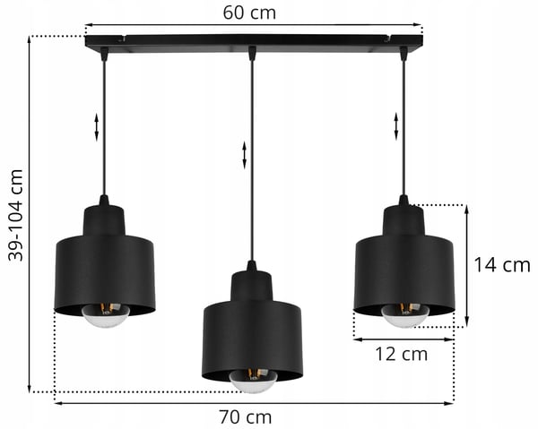 MODERNI KATTOVALAISIN MUSTA LED-VALAISIN
