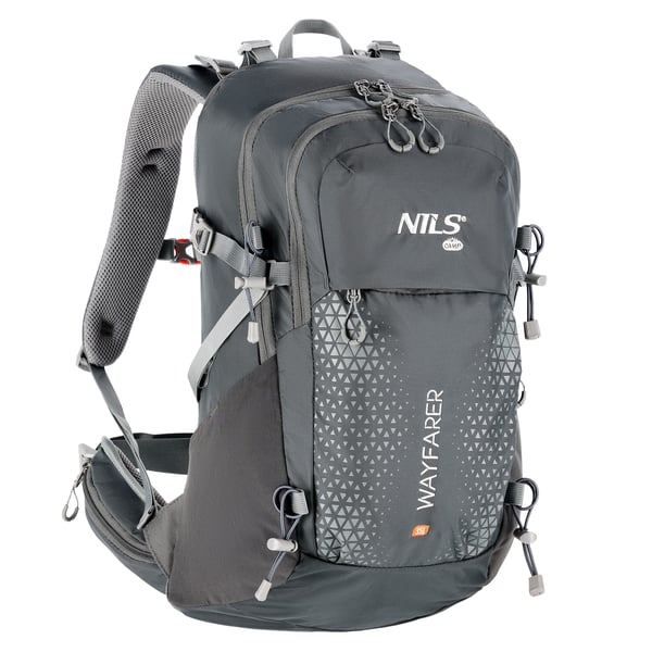 NC1925 retkeilyreppu harmaa Wayfarer 35L Nils Camp