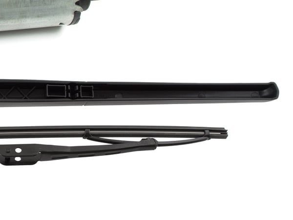 Audi A4 B7 / Avant 04-08 SÆT: viskermotor + bagrudeviskerarm + blad + bagrudesprinklerdyse 3 stk. SÆT