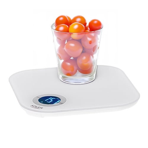 Moderne Adler LCD køkkenvægt 10 kg - Præcision og stil til dit køkken