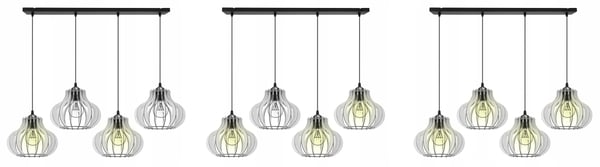Hængende lampe, loftslysekrone, træ, LED lampeskærm
