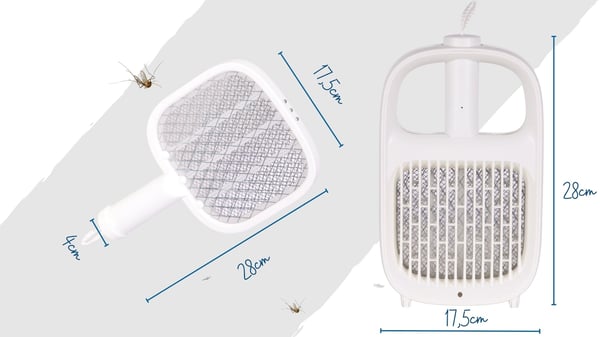 Insektslampe mod mygger, fluer og møl UV op til 60m2