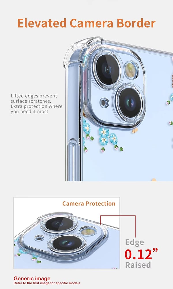 Silikone cover til Samsung Galaxy A04 - gennemsigtigt etui med blomster og pæoner