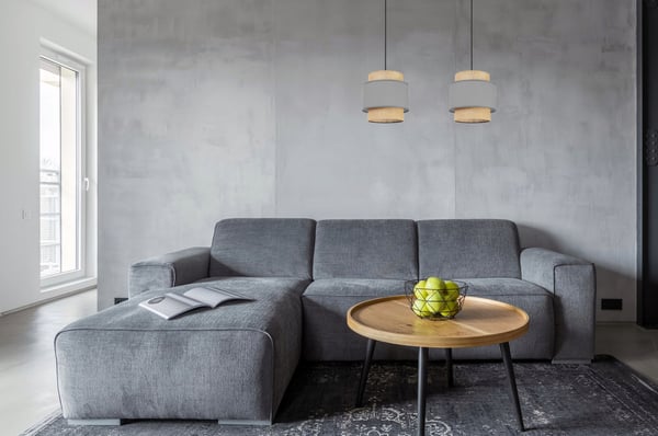 Hængende lampe, loftslysekrone, lampeskærm, boho juta