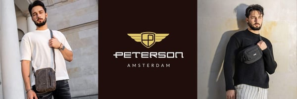 Herr läderhöftväska - Peterson