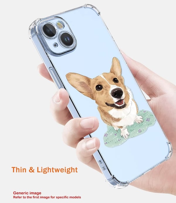 Etui til Xiaomi 13 Pro med gennemsigtig hund