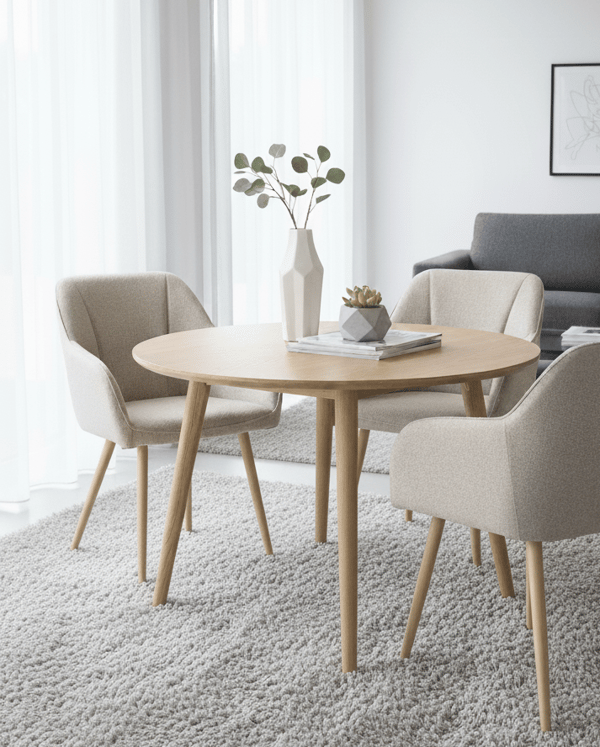 Elmo verhoiltu tuoli, beige kangas