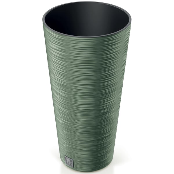 Furu Slim DFRH300 Rund Blomsterpotte, 30x58cm, Jordgrøn
