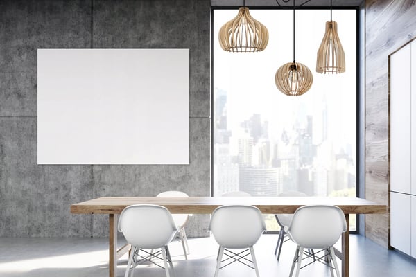 MODERN TRÄTAKLAMPA MIX LED