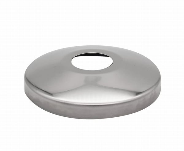 LITTEÄ MATALA ROSETTI 1/2 KROMI ILMAN KIERRETTÄ - HJ/R3042L