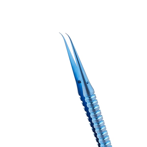 Techrebal 12A Titanium Precision -kaarevat pinsetit