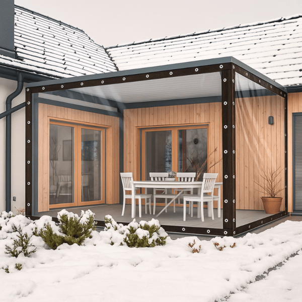 Läpinäkyvä pressu 2x4m 210g/m2 [PLANDEKA2]