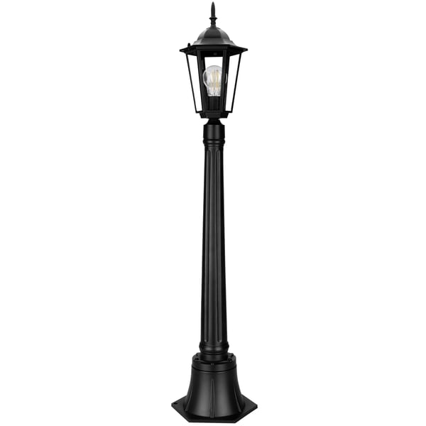 Ulkopuutarhavalaisin E27 pylväslyhty 110 cm musta BELLIS LUMILED