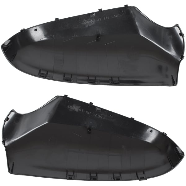 Opel Astra III H 04-14 vasen + oikea peilinsuojat MATTA MUSTA 2 kpl. SARJA