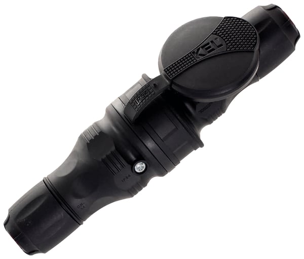 EXTREM IP54 STIK + STIKKONTAKTSÆT SORT - E+97-0003