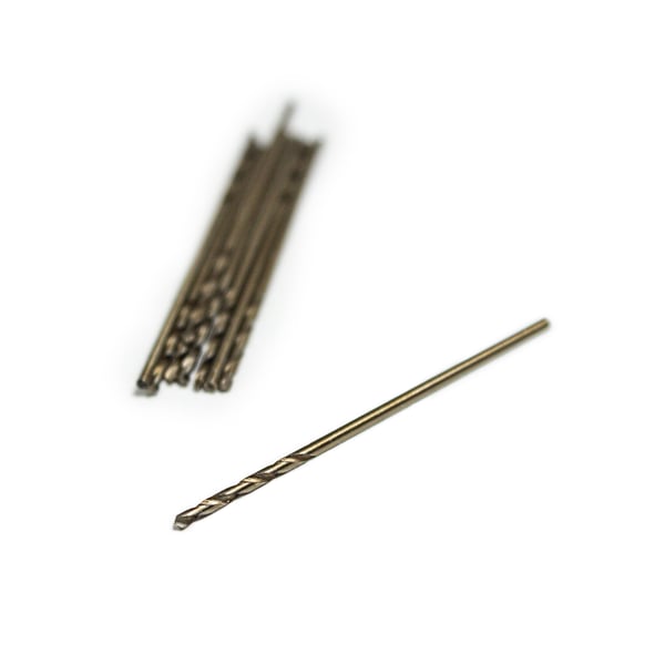 PORANTERÄSARJA 10 OSAA METALLIPORANTERÄÄ 1 mm HSS+Co