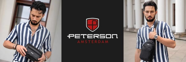 Lædertaske PTN 2507-OLH-8533 Sort