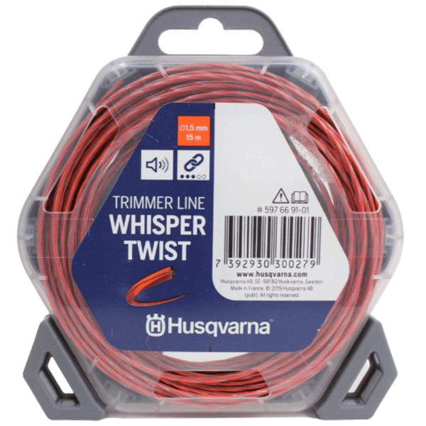 Trimmertråd Tystgående Husqvarna till trimmer WHISPER TWIST 1,5x15m