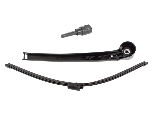 VW Touran 2003- bagrudeviskerarm + blad + bagrudesprinklerdyse 2 stk. sæt