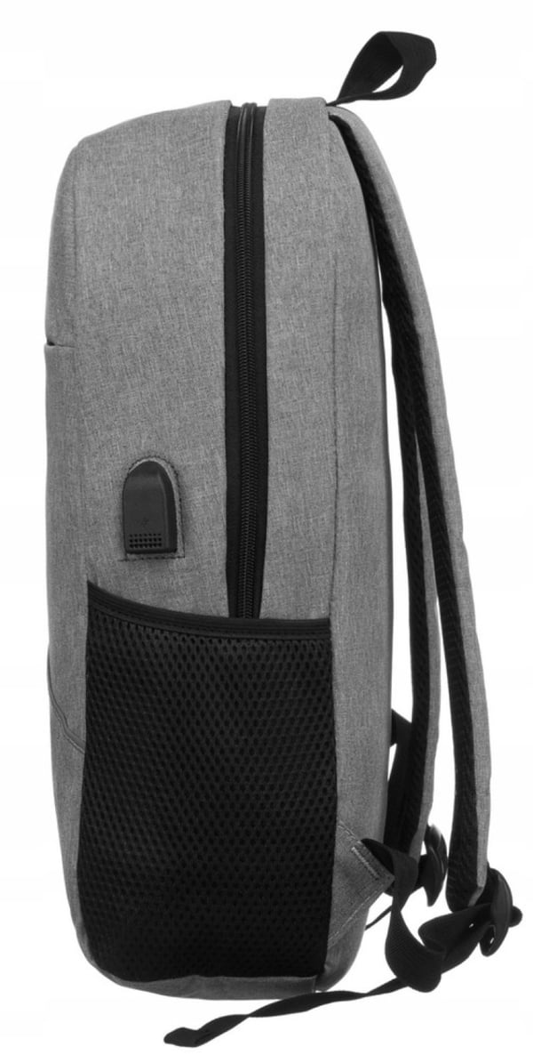 Stor herrlaptopryggsäck med USB-port - Peterson
