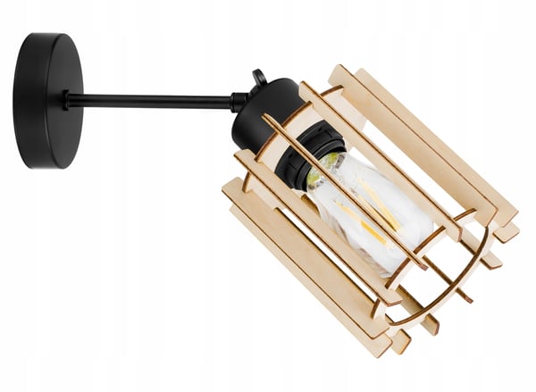 MODERNI PUINEN LED-KATTOVALAISIN