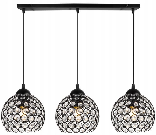 LOFTHÆNGENDE LAMPE LYKRONE LOFTKRYSTAL