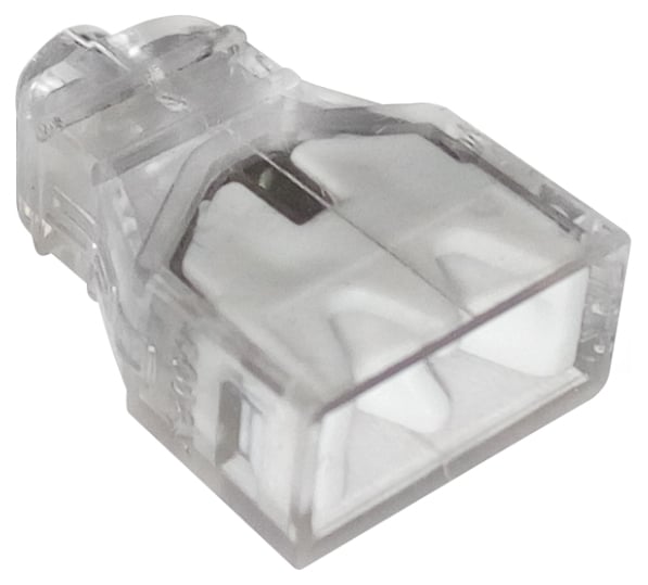 PIKALIITIN 2*0.5-2.5MM2 LÄPINÄKYVÄ/VALKOINEN 10 KPL - E-650-0220