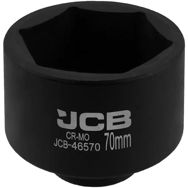 JCB Slagtopnøgle 3/4" 70 mm 6-punkts Cr-Mo topnøgle