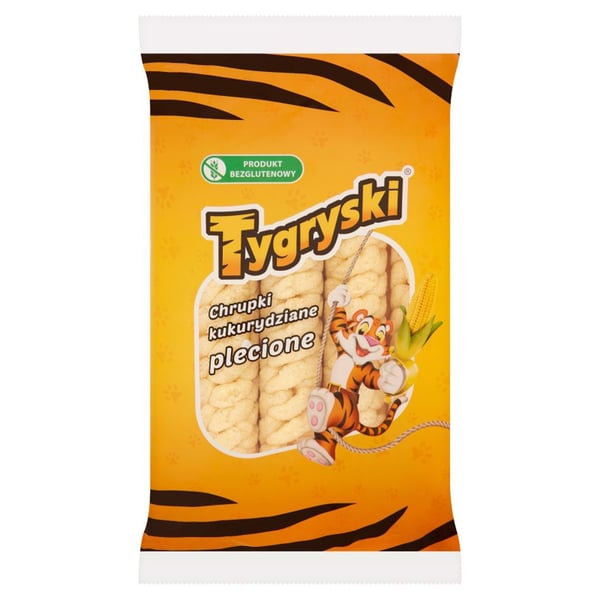 Tygryski punotut maissisipsit 70 g Tygryski punotut maissisipsit 70 g