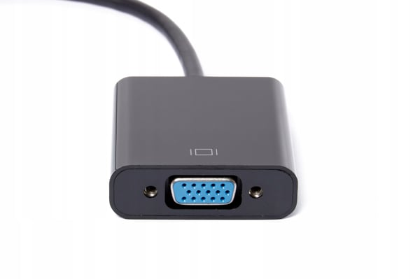 Lanberg AD-0002-BK Displayport 1.1(han) -> VGA 15-bens (hun) adapterkabel sort