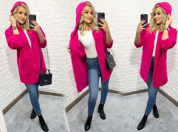 ALPACA LYNLÅSFRAKKE ULD FARVER oversize LANG KAMEL