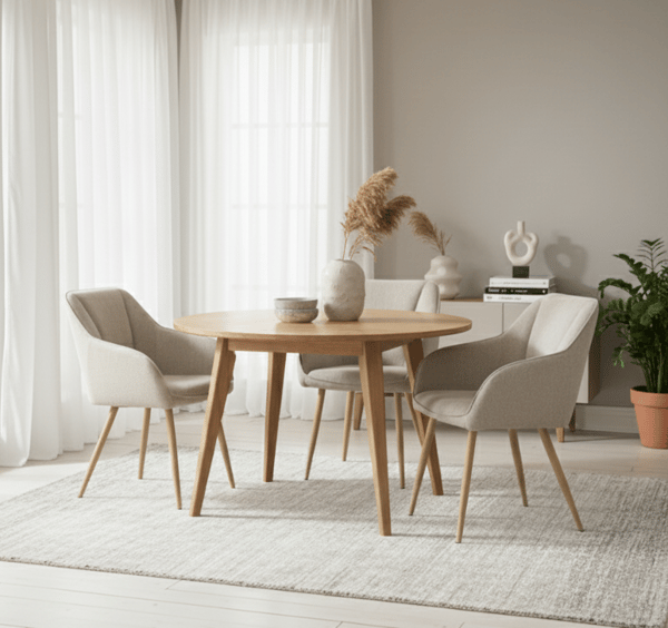 Elmo verhoiltu tuoli, beige kangas