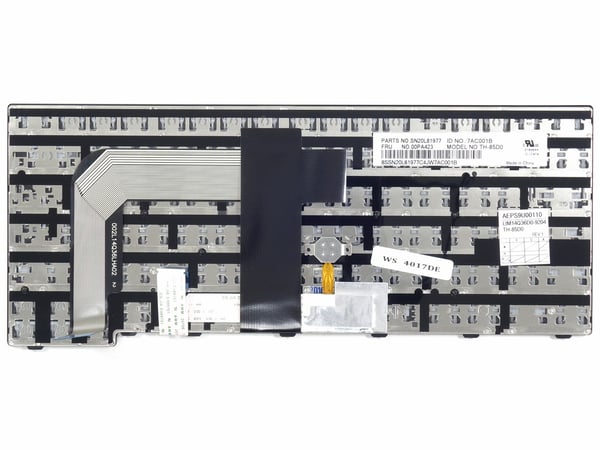 Tradebit - Tastatur für Lenovo ThinkPad | Deutsch DE qwertz | Volle Yhteensopivuus | Hochwertige Materialien | Mallit: T460s T470s