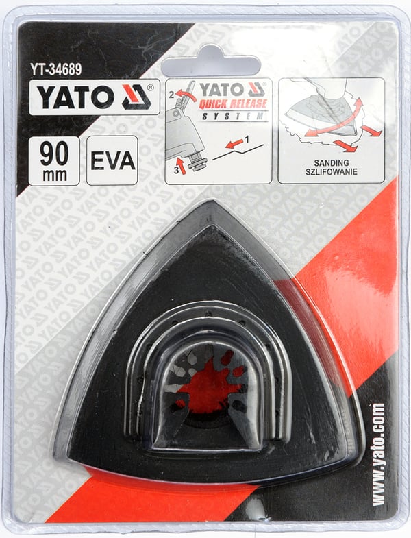 90 MM:N HIOMALAPA MONITYÖKALULLE - YT-34689