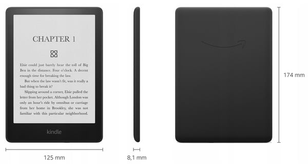Kindle Paperwhite 5 11-Gen 6.8" e-kirjanlukulaitteen suojakotelo, vihreä ja norsun kuvio