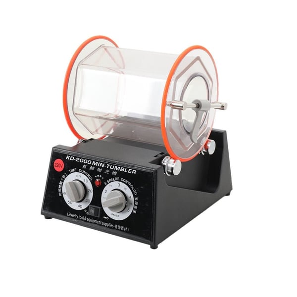 Smykker Vibrator Tumbler, 5 kg Kapacitet, Justerbar Hastighed og Timer