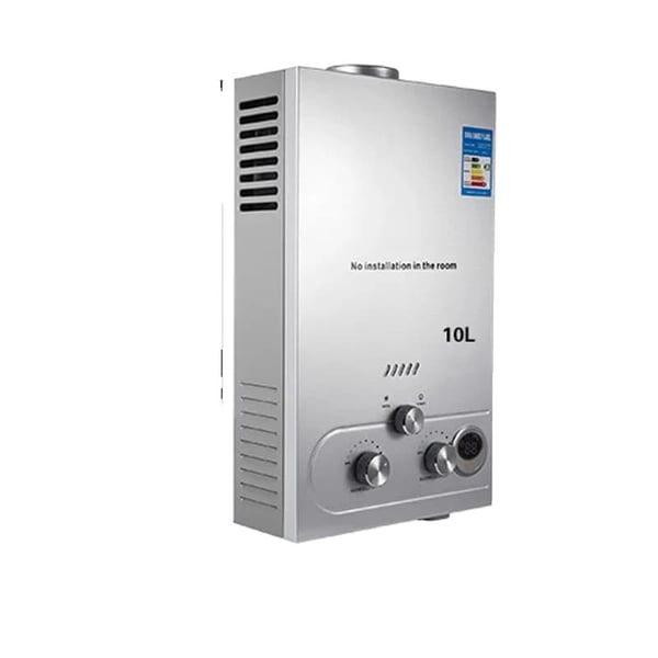 Propangas Øjeblikkelig Vandvarmer, 36 KW Effekt, LED Skærm,10L