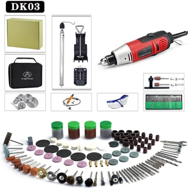 Elektrisk boremaskine, 260W effekt, gravering pen, XKHSDK03