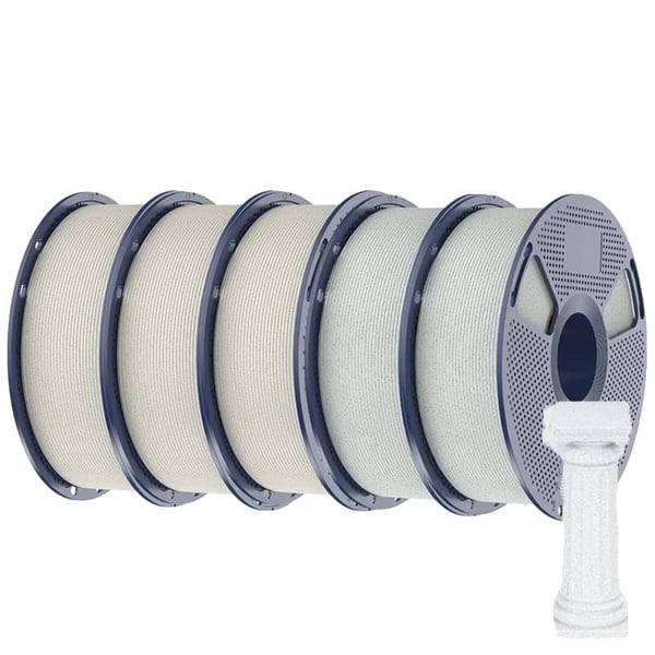PLA filament, til 3D-printer, højhastighedsudskrivning, marmor-lignende tekstur, 3CB 2FG PLA filament, til 3D-printer, højhastighedsudskrivning, marmor-lignende tekstur, 3CB 2FG