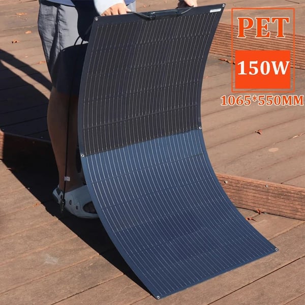 Solpanel, Høj Effektivitet, Letvægts- og Fleksibelt Design,PET 150w 1065x550mm